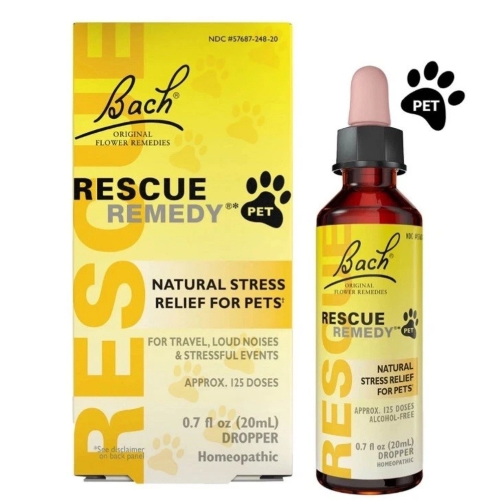 NIB Bachs rescue remedy Pet Dropper